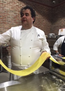 Caputo Cup 2016 - Gennaro Esposito durante il cooking show a New York-2