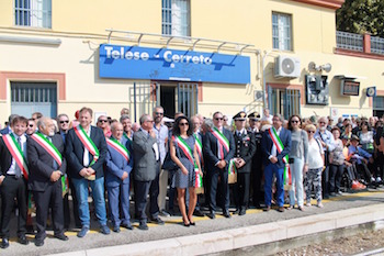 Grande successo del Treno storico a Telese Terme
