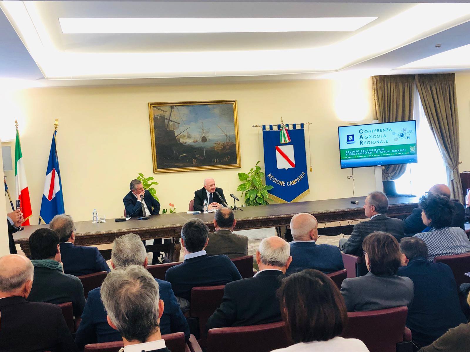 Presentati obiettivi e attività della Conferenza Agricola Regionale della Campania