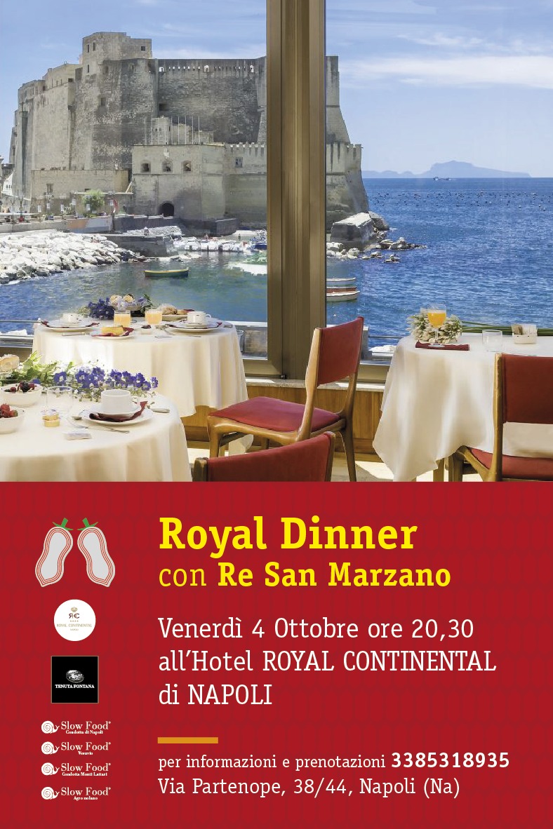 Royal Dinner, cena con Re San Marzano
