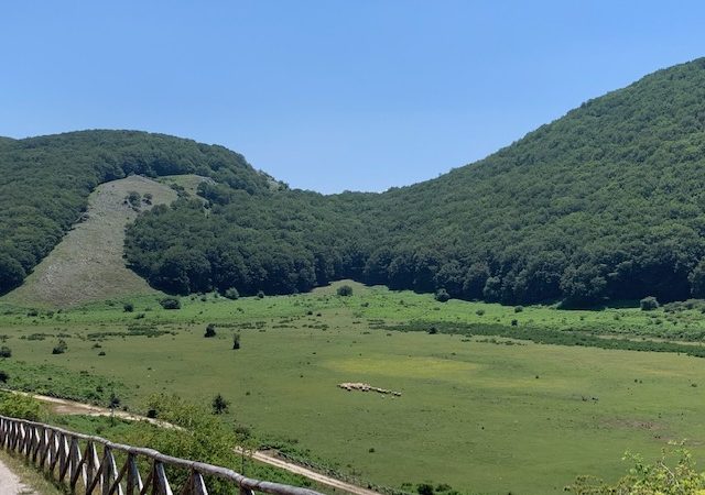 Sul  Camposauro,  buona ed attiva montagna del Sannio