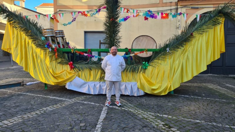 Santantuono, patrono dei pizzaioli,  la Pizzellessa di Luca Doro per la  festa di Macerata Campania