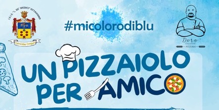 #micolorodiblu, l’impegno di chef e pizzaioli per il lavoro ai ragazzi con autismo. Si inizia il 2 aprile