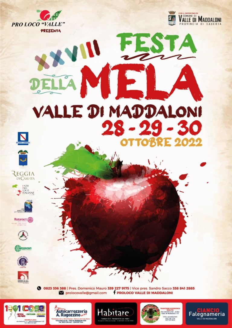 E Il Weekend Della Festa Della Mela A Valle Di Maddaloni Annurca 