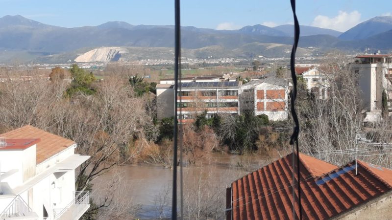 Allerta per le  piene dei  fiumi della Campania; situazione Sele, Calore, Volturno